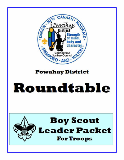 Powahay Round Table Cub Scout Leader Packet